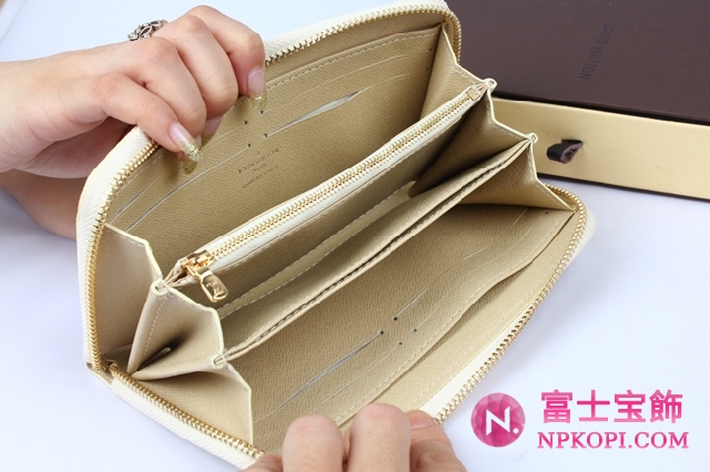 LOUIS VUITTON　ルイヴィトン　ダミエ・アズール　LV　長財布　ジッピーウォレット　N60019